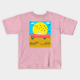 vintage cars old cars Kids T-Shirt